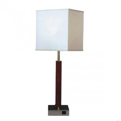 Nightstand Table Lamp with Outlets in Base TL80102