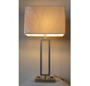Nightstand Table Lamp with Outlets for La Quinta Verde Lux