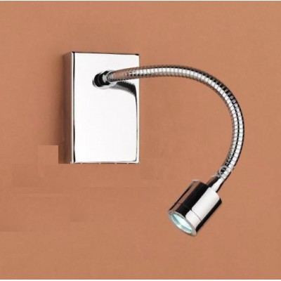 Bed LED Reading Light with Flexible Arm for Hotel WL11036