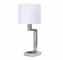 Comfort Inn and Suites Truly Yours Single Table Lamp with Outlets TL11109S